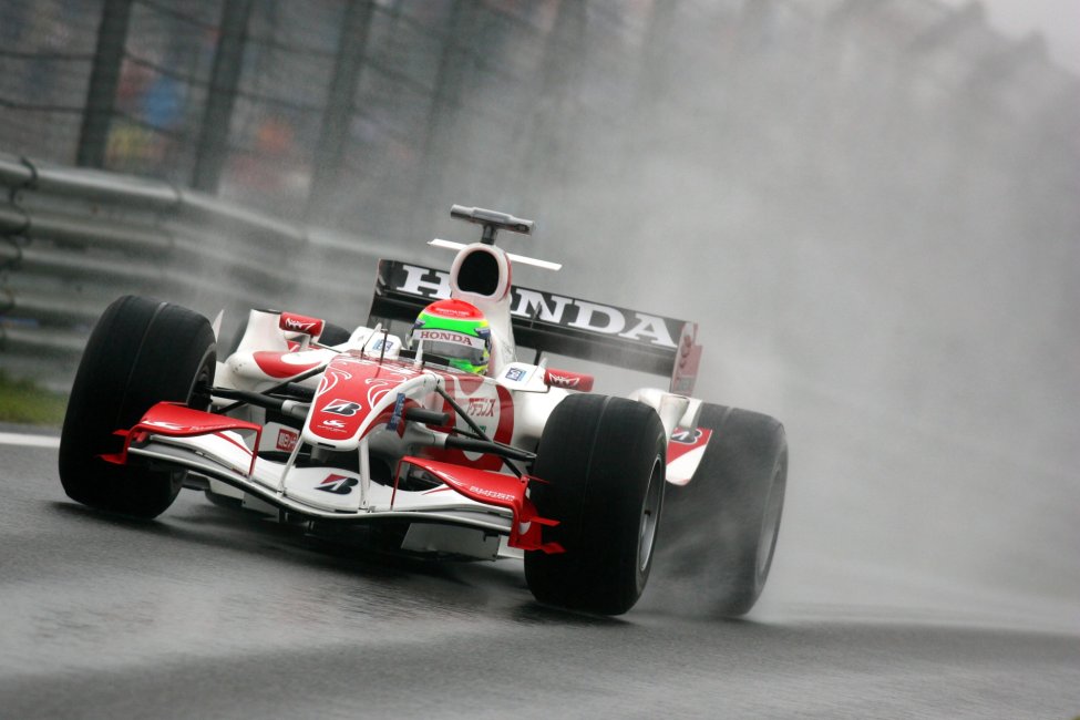 Een Super Aguri F1 auto in 2006