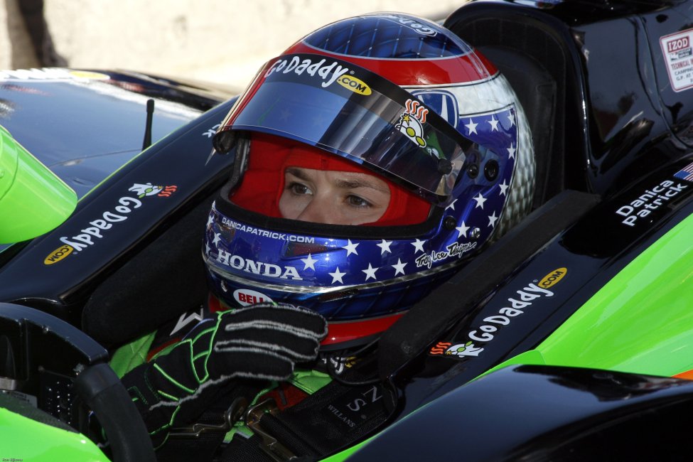 Danica Patrick (United States) participates in the Indianapolis 500 (Indy 500)