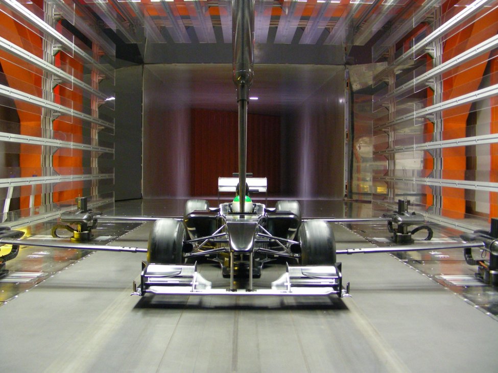 Lotus windtunnel F1
