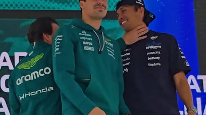 Alonso albon throat screenshot