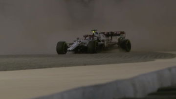 Video: Raikkonen crasht in tweede training GP Bahrein