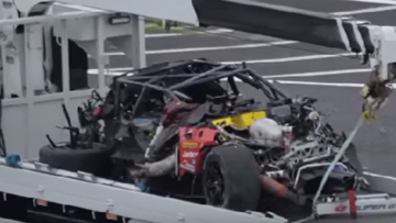 Video: Auto compleet verwoest na angstaanjagende megaklapper tijdens GT-race Suzuka