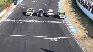 Viermansgevecht mondt uit in ultieme fotofinish