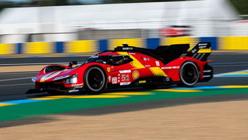 Startopstelling voor de 24 uur van Le Mans 2023
