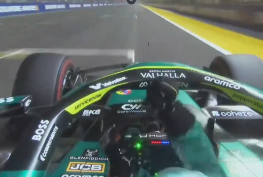 Alonso angry