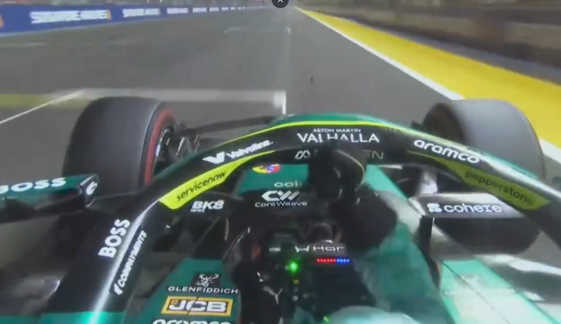 Alonso angry