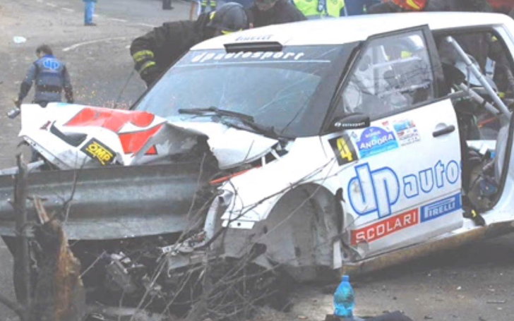 Kubica crash rally screenshot