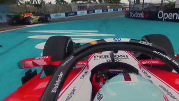 Video: Afsnijdende Leclerc solliciteert naar straf en krijgt 'm
