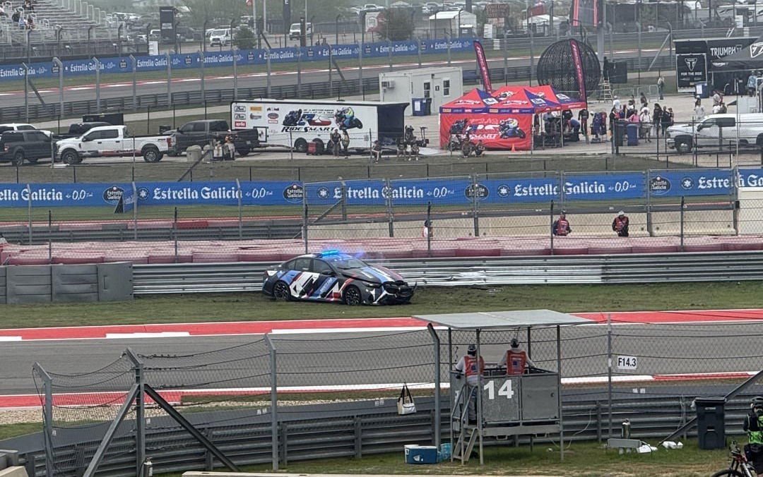 Ot safety car has crashed before