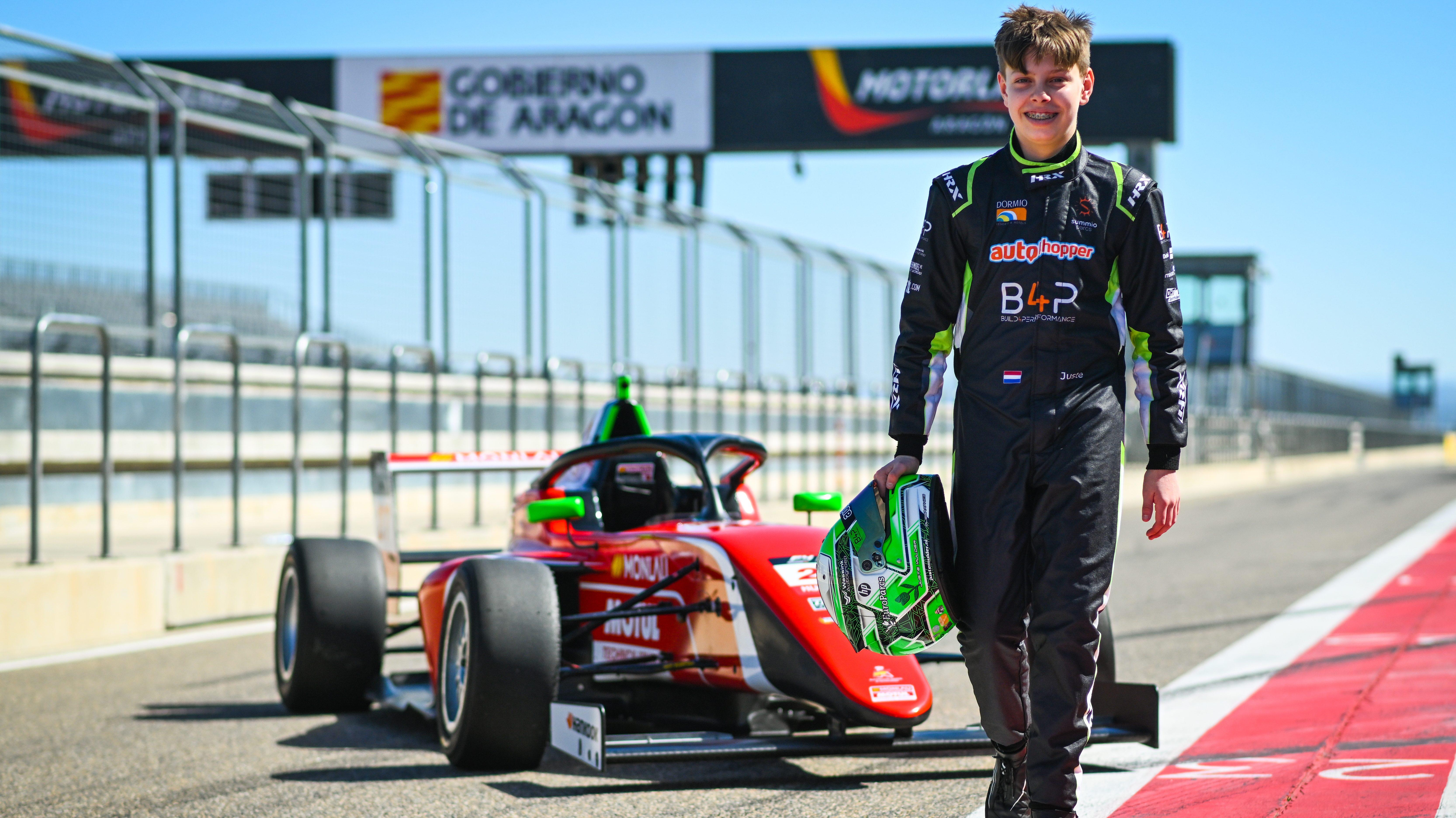 Persbericht juste mulder jongste formule4