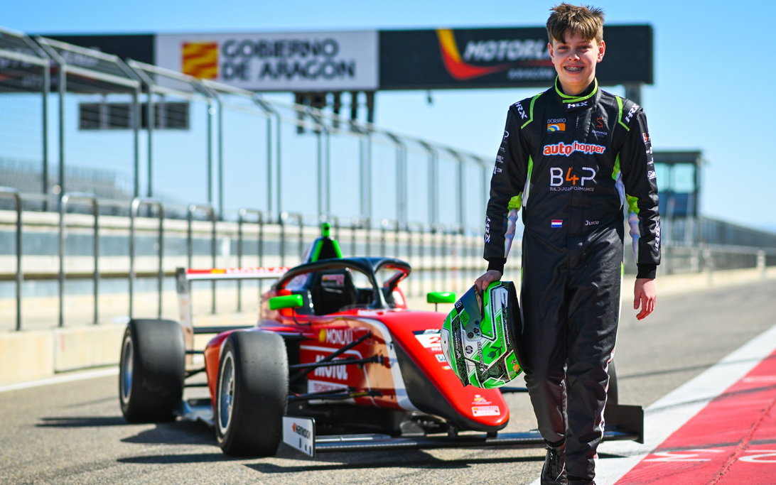 Persbericht juste mulder jongste formule4