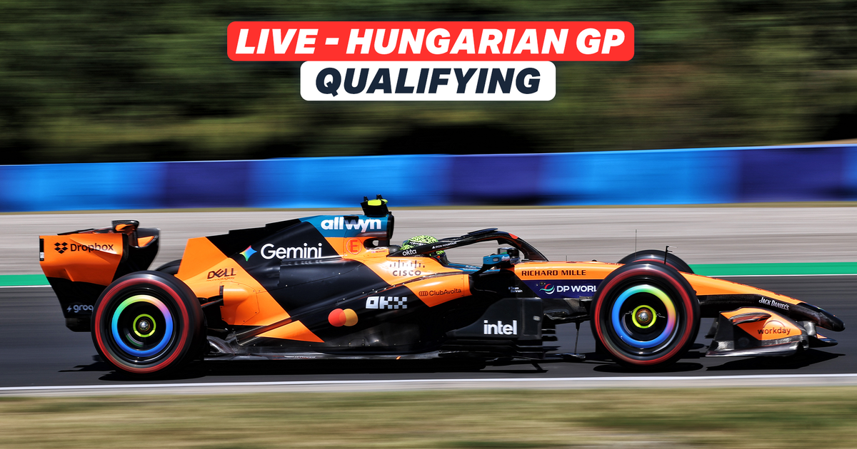LIVE: 2026 F1 Hungarian Grand Prix - Budapest Qualifying