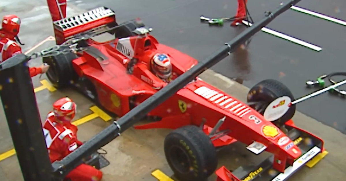 McLaren furious after bizarre Ferrari trick at Silverstone - Throwback