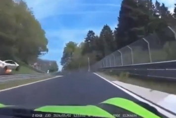 Tesla crash screenshot