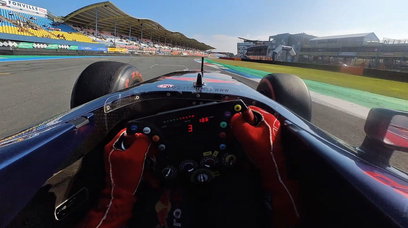 Toro rosso onboard screenshot