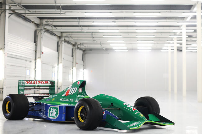 Schumacher S First F1 Car The 1991 Jordan Goes Up For Sale Racingnews365