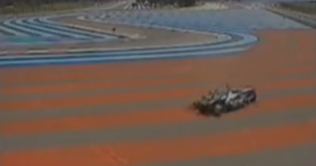 Video: Wurz overleeft snoeiharde crash op Circuit Paul Ricard