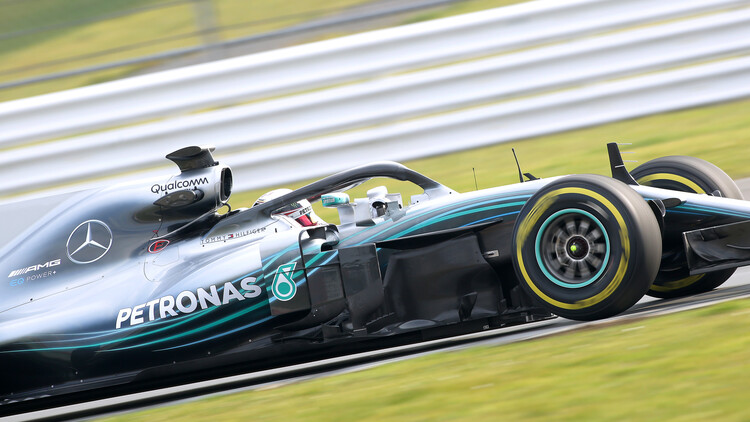 qualcomm mercedes f1