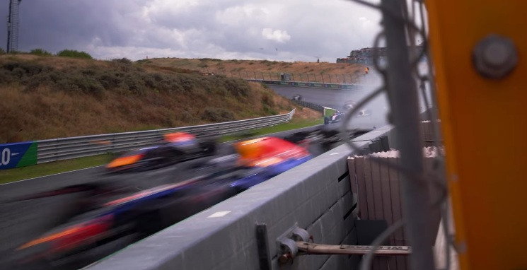 Verstappen crash screenshot