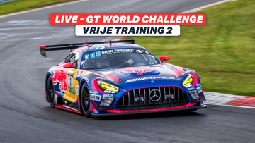 Live Max Verstappen in tweede training GT World Challenge Portimão